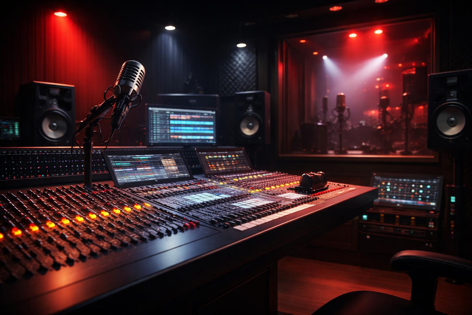 Premium 2Reel Music Entertainment studio atmosphere